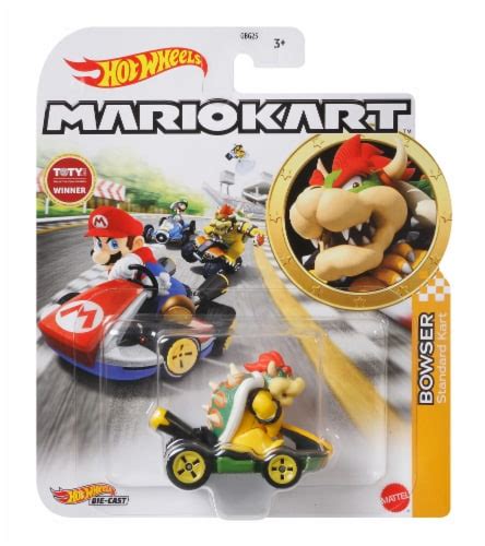 Mattel® Hot Wheels® Mario Kart™ Standard Bowser Kart Vehicle 1 Ct Smith’s Food And Drug