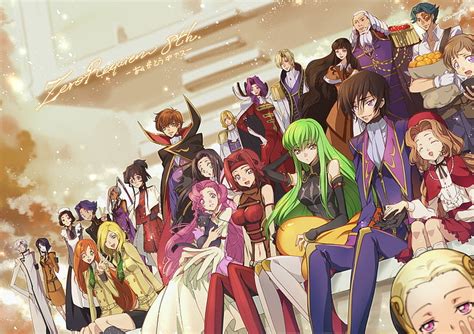 Code Geass Lelouch And Shirley Wallpaper