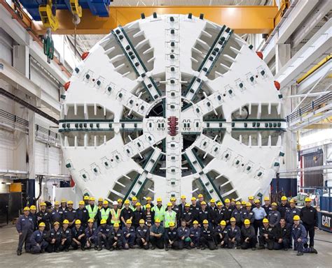 Evergreen Line Launches Alice The Tunnel Boring Machine TranBC