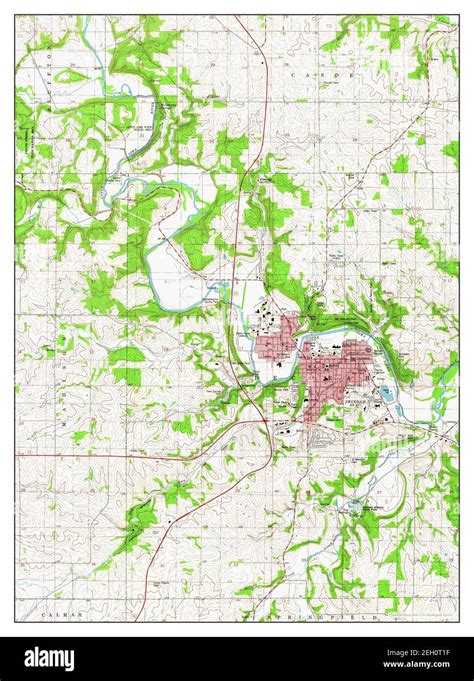 Map of decorah iowa Cut Out Stock Images & Pictures - Alamy