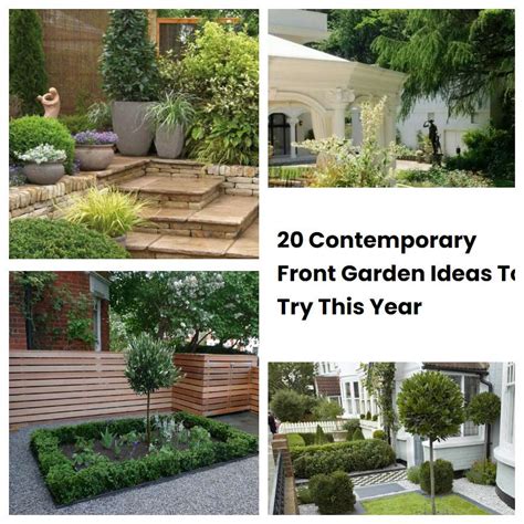 20 Contemporary Front Garden Ideas To Try This Year SharonSable