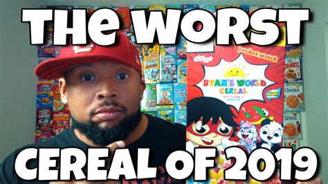 Kelloggs Ryans World Cereal Honest Review Youtube