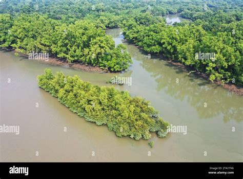 Khulna Bangladesh November 24 2023 Aerial View Of The Sundarban