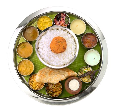 Indian Thali Palav, South Indian, Kheer, Food PNG Transparent Image and Clipart for Free Download