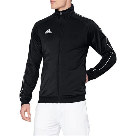 Buy Mens Adidas Core 18 Pes Zip Up Jacket Athletic Training Blackwhite Mydeal