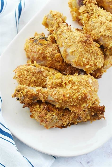 Cornflake Chicken Made With Cornstarch Sizzling Eats