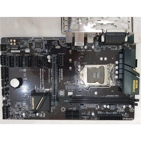 Jual Motherboard Gigabyte GA H110 D3A Socket LGA 1151 Shopee Indonesia