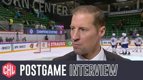 Postgame Interviews R Gle Ngelholm Zsc Lions Zurich Youtube