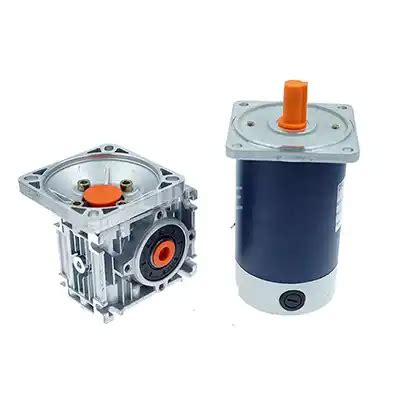 300 1500W 24 48V PMDC Worm Gear Motor