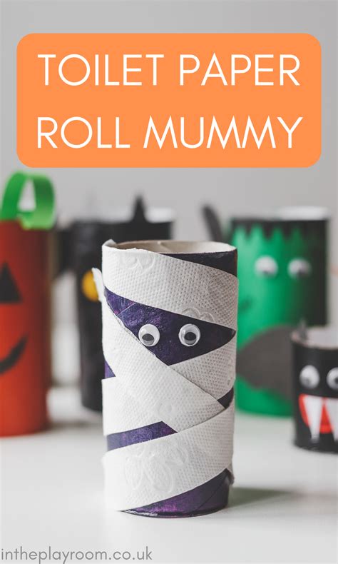 Toilet Paper Roll Mummy In The Playroom