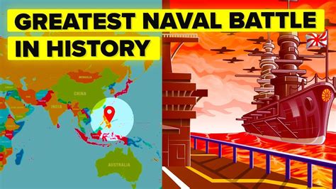 Video Infographic Most Insane Naval Battle In History The Battle Of