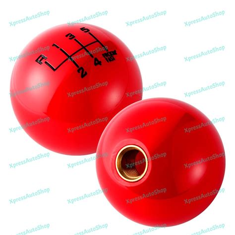 Red 6 Speed Fuckin Fast Round Ball Gear Shift Knob Lever M8 M10 M12 Thread Etsy