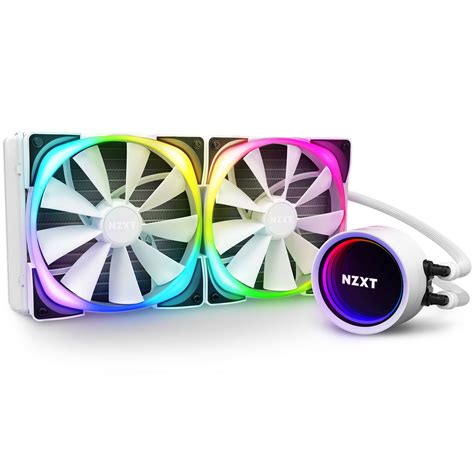 Buy Nzxt Kraken X Rgb Mm Aio Liquid Cpu Cooler White Rl Krx Rw