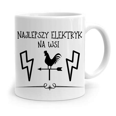 KUBEK PREZENT DLA ELEKTRYKA NAJLEPSZY ELEKTRYK z Nadrukiem ze Zdjęciem