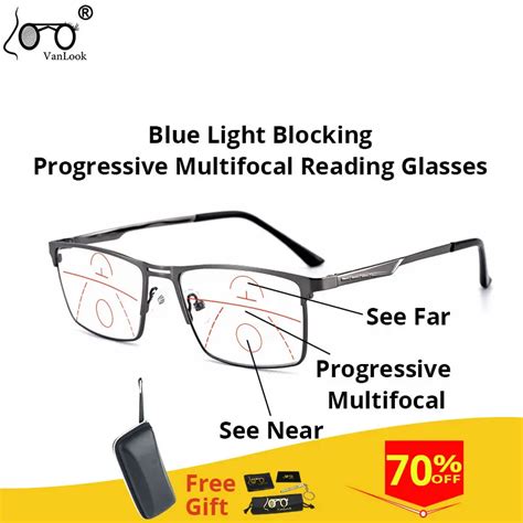 Lunettes De Lecture Progressives Pour Hommes Et Femmes Multi Focales