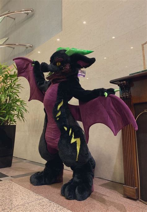 Pin on Fursuit Dragon