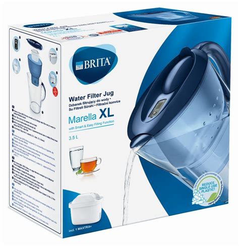 Dzbanek Z Filtrem Brita Marella Xl Niebieski Mx Pure Zakupy Online Z