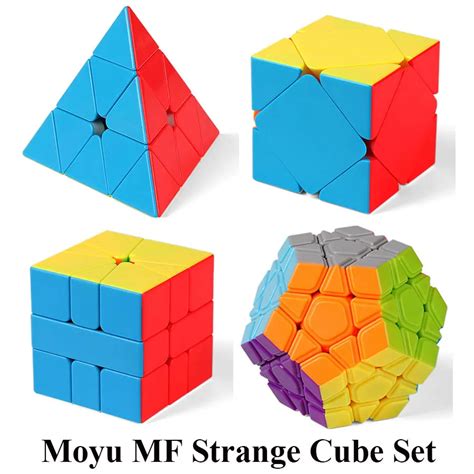 Moyu Mofangjiaoshi Wca Official Competition Magic Cube Set 4pcs Cubing