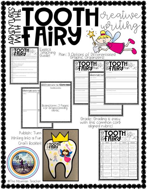 How To Catch The Tooth Fairy Narrative Writing Dental Health Month