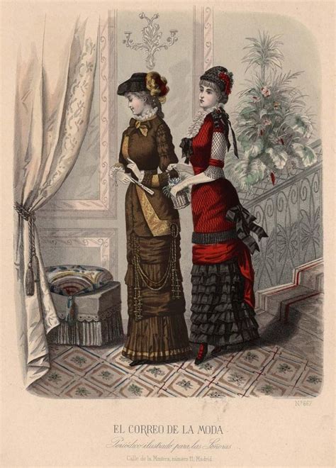 El Correo De La Moda Victorian Fashion Edwardian Fashion