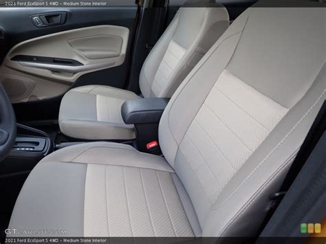 Medium Stone 2021 Ford Ecosport Interiors