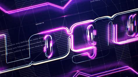 Tech Neon Logo - After Effects Templates | Motion Array