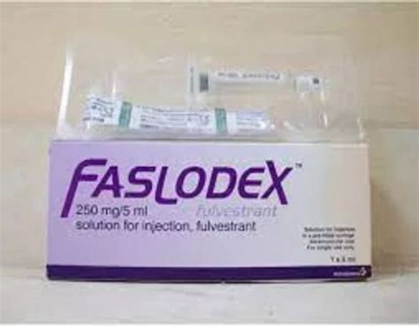 Faslodex Breast Cancer Fulvestrant Injection 1 X 5 Ml Strength 250