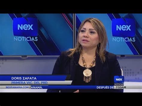 Entrevista A La Primera Vic Del PRD Doris Zapata Sobre Los Nuevos