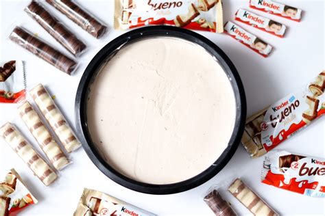 Kinder Bueno Cheesecake No Bake My Morning Mocha Chocolate Cream