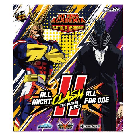 Buy My Hero Academia Collectible Card Game Series All Might Vs All