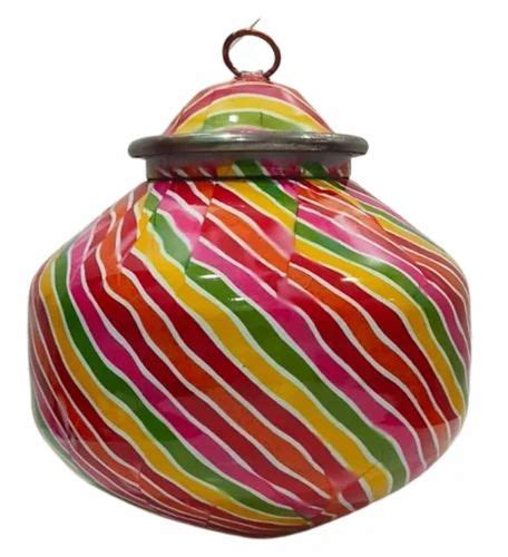 Printed Stainless Steel Matka Pot Capacity 5 Liter At Rs 480 Piece In