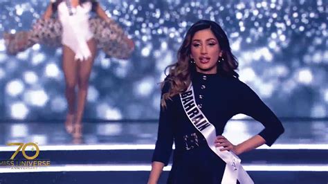 Miss Bahrain Dons Jumpsuit In Miss Universe 2021 Swimsuit Prelims Pepph