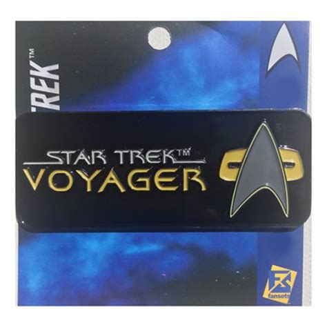 Star Trek Voyager Logo Pin - Entertainment Earth