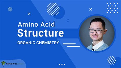 Structure Of Amino Acids Mcat Organic Chemistry Prep Youtube