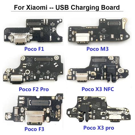 Rodzaj USB C ładowarka Port ładowania dla Xiaomi Poco F1 F2 Pro M3 F3