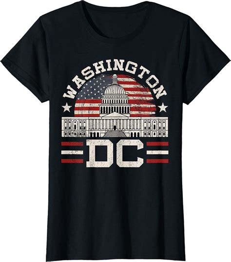 Washington DC USA Souvenir Tee Exclusive City Design For Urban