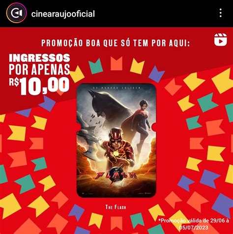 TáNoTipo Promoção Cine Araújo