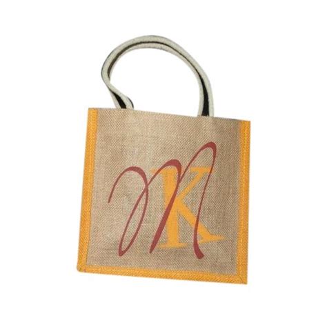 Natural Rope Handle Jute Gift Bags Capacity Up To Kg At Rs Piece