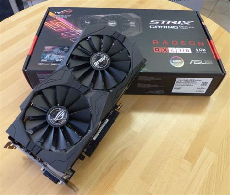 Asus Rog Strix Radeon Rx Gb Oc Edition Amd Graphics Card With Dp