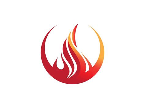 Premium Vector Fire Flame Vector Logo Design Fire Logo Flame Logo