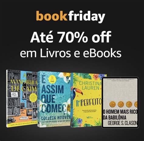 Fotos de Fatos on Twitter Começou a BookFriday na Amazon Obras