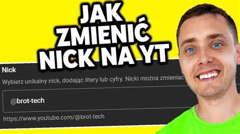 Jak Zmieni Nick Na Yt W Youtube