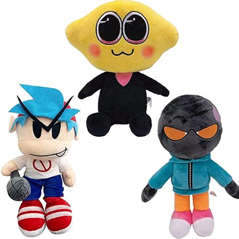 Buy Yfjh Friday Night Funkin Toy Set Fnf Whitty Plush Fnf Boyfriend