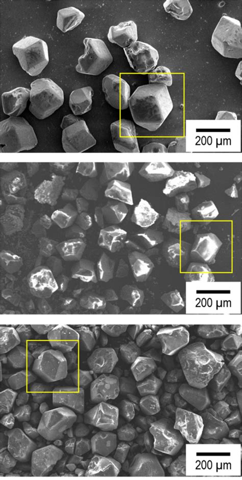 Figure 2 Three Examples Of Zif 8 Synthesized By The Solvothermal Method Using Dmf As Solvent