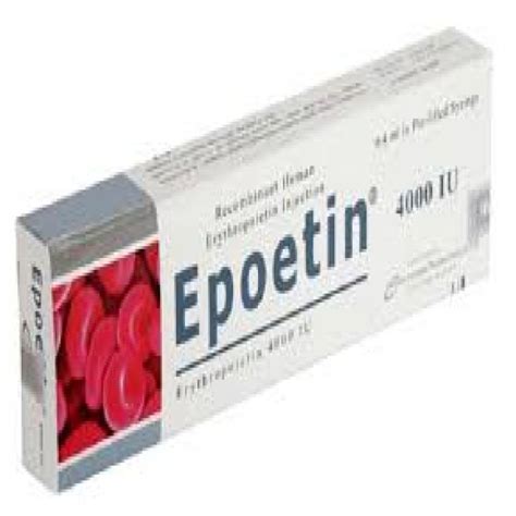 Epoetin 5000 IU Injection Recombinant Human Erythropoietin Alfa