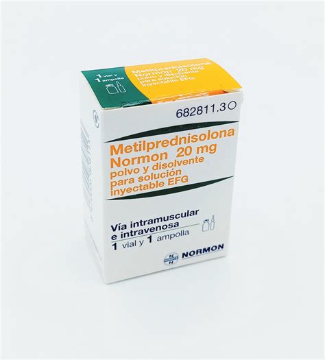 Metilprednisolona Normon Efg Mg Vial Polvo Para Solucion