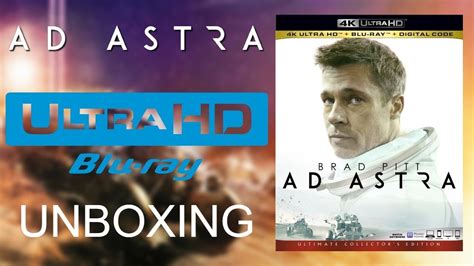 Ad Astra K Blu Ray Unboxing Youtube