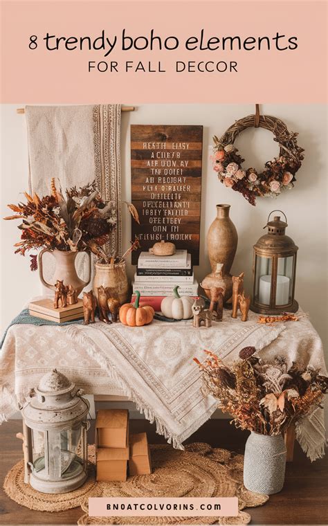 Top Boho Fall Decor Ideas For A Trendy Home Home Cabinet Expert