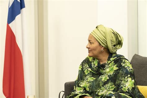 Fotos Nikrec Ms Amina Mohammed Dsg Visit To Santiago Flickr