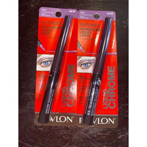 Revlon Makeup Lot Of Revlon So Fierce Chrome Ink Liquid Liner